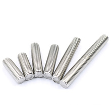 M12*110 mm ASTM A453 Gr 660 Threaded rod with alloy steel M6 M 8M10 M12 M16 M20 stud bolt